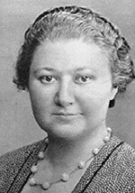 Fotografía retrato de Vera Menchik